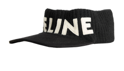 Celine Visor, Wool, Black, MII, 3*